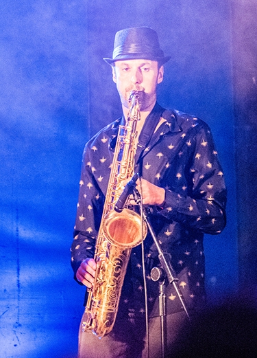 Firefly functions band for hire saxophone soloist